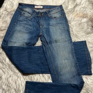 No Boundaries Women Size 9 Blue Denim Jeans Boot Cut